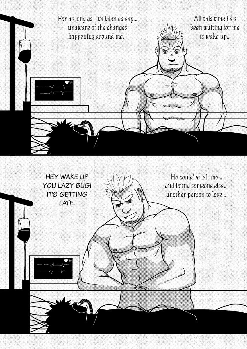 tratania:  This whole time, Kotetsu never wore a shirt? (Not complaining though ;)