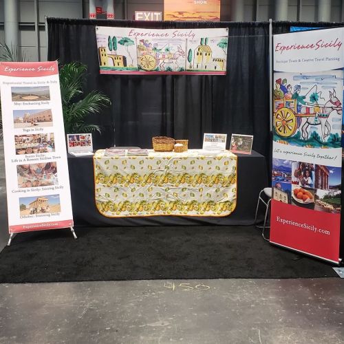 Join us this weekend in NYC at the Javits Center, where we are presenting @experiencesicily at the @