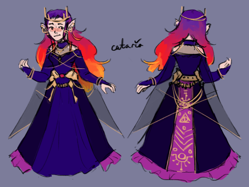 I Finally Digitised The Redesign Of The Outfit For My New Divination Wizard