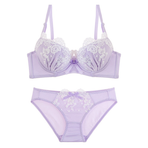 Our cute Hope Push-up Demi Bra and Panty Set will transform you into the bombshell we know you are! 