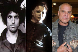 whovianwithabeard:  unexplained-events:  Horror Icons UnmaskedHere are the actors who played some of our favorite horror film icons. (Feel free to add-on to the post)1) Nick Castle played Mike Myers in Halloween when the mask was on and Tony Moran played