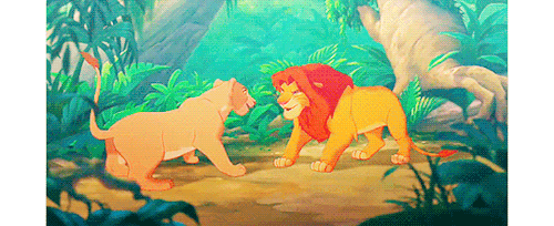 Disney Alphabet Gif Meme  • M A A Y A N   ↳ favorite scene: Nala and Simba reunion   “ Simba: Is it 