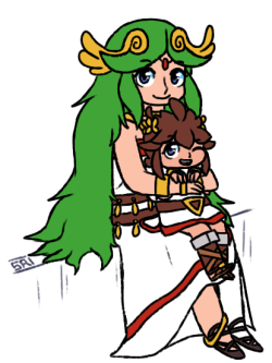 smash-chu:Pit and Palutena, or as i like