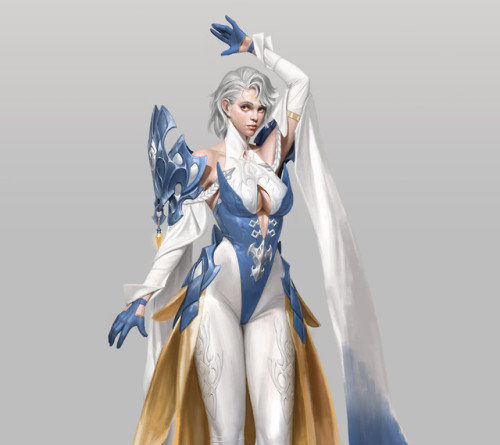 blue  Heo Ilhaeng www.artstation.com/artwork/YaEkzb