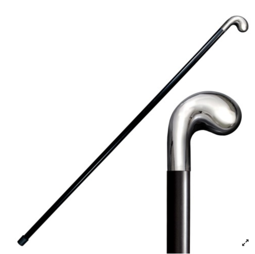 I have a bad knee that makes going for long walks protesting or patrolling difficult. So, a cane was