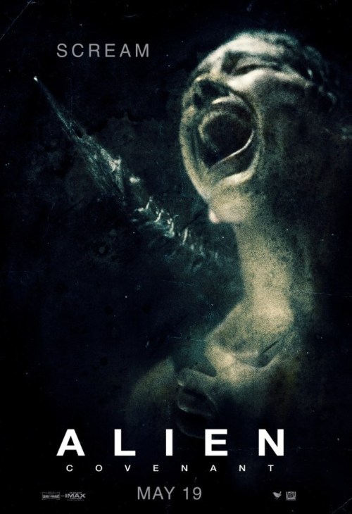 everything-alien-and-predator:Three new Alien: Covenant posters: Hide, Scream, Pray