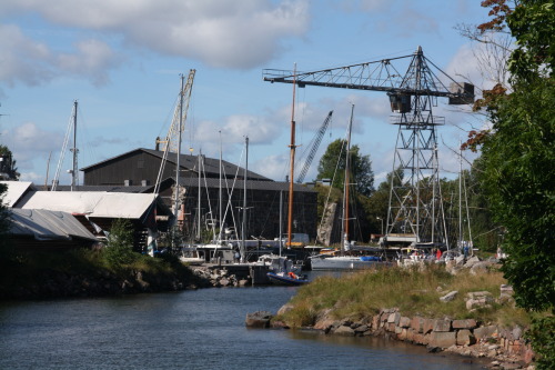 at Viaporin Telakka, HelsinkiThe picturesque shipyard of Suomenlinna that was built since 1750 has a