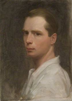 monsieurlabette:  Brian Hatton, Self-Portrait (1909)