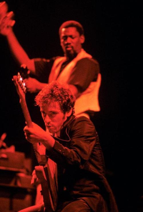 bobbyjean: Bruce Springsteen and Clarence Clemons, 1978 by Lynn Goldsmith