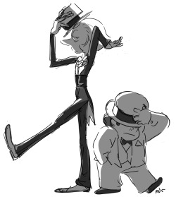 the-chibster:  rebeccasugar:  these two  YOU’VE BEEN HIT BYYOU’VE BEEN STRUCK BYA SMOOTH CRIMINAL 