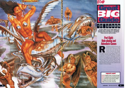  SEGA Megazone #55, Sep 95 - The great big guide to RPG and Adventure games!