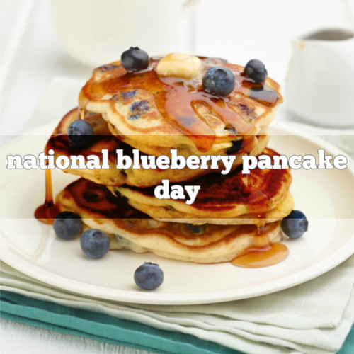 It&rsquo;s National Blueberry Pancake day!! What do you like on your blueberry pancakes?