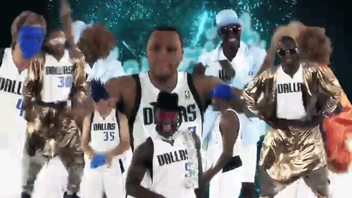 usatodaysports:  Just the Dallas Mavericks doing the Harlem Shake.