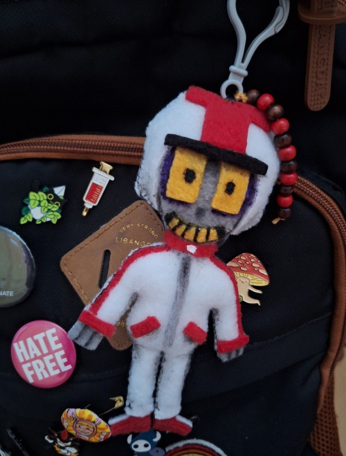 A Little Turbo Plushie Keychain I've Made. There's Also A Bead Charm Attached To Him Too. He's On My