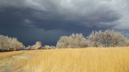 dolefuldream: Ominous clouds in the distance adult photos