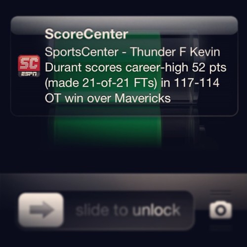 @kdtrey5 yaaaas #nba #thunder #kevindurant #sniperjones