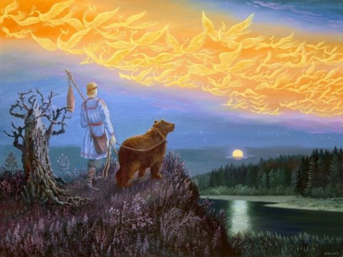 the-forest-is-your-home:Paintings by talented artist Vsevolod Ivanov