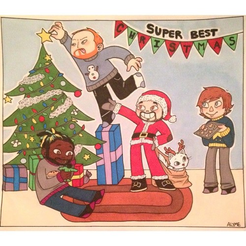 goro-mugumbo:  I actually finished this before Christmas, it’s a miracle!