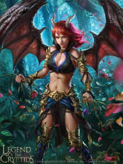 Art-Of-Cg-Girls:  Legend Of The Cryptids - Anneli Adv. By Laura Sava 