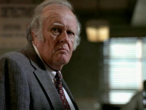 notforemmetophobes:NYPD Blue (TV Series) - S6/Ep17, ’Roll Out the Barrel’ (2000)M. Emmet Walsh as 