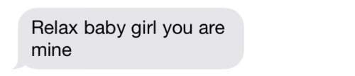 arabiaangirl:losershawty:losershawty:bae is cutethrowing it back to when i got this text!
