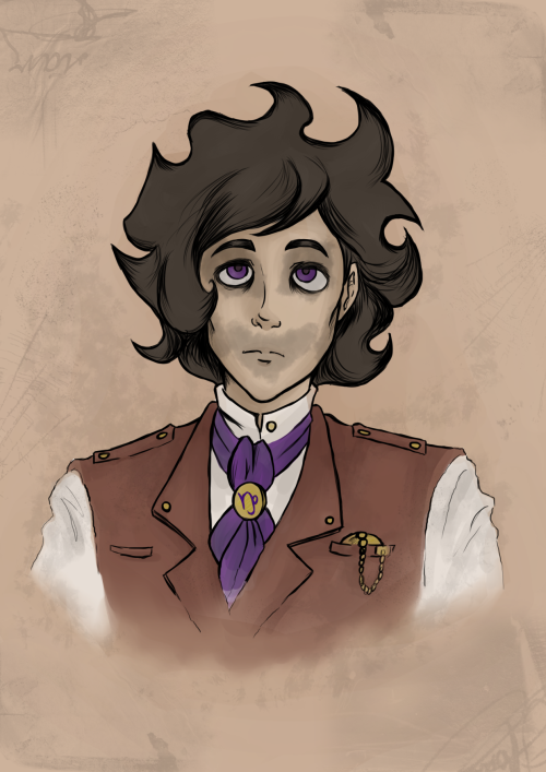 hananosaintjuste:Gamzee Makara from the same 1800s themed humanstuck AU. 