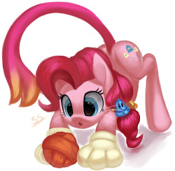 safesketchyskylar:  pinkie kitty   <3