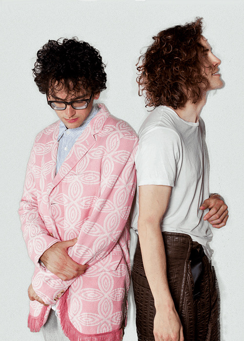astromancys:MGMT photographed by Sandy Kim for Pitchfork