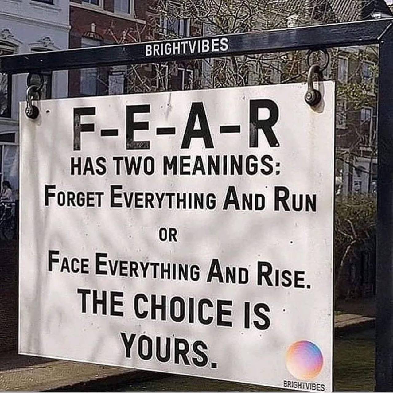 kskn202gobro:Which do you prescribe to? Hoping it’s facing your fears and kicking them right in the nuts. 