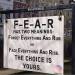 kskn202gobro:Which do you prescribe to? Hoping it’s facing your fears and kicking them right in the nuts. 