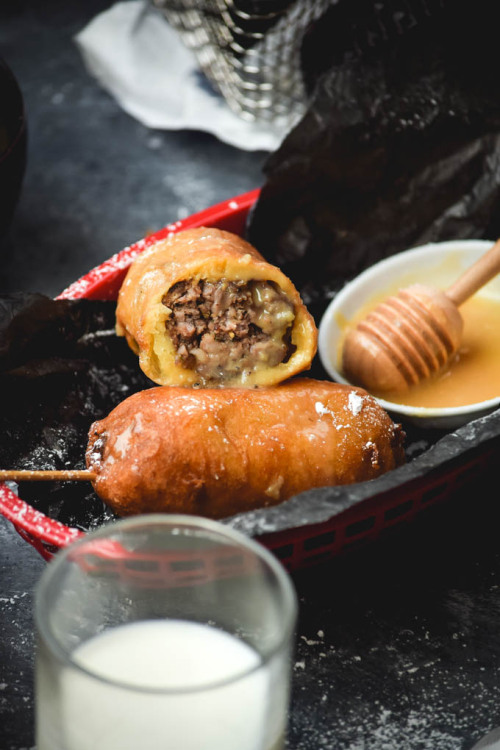 deliciousanddivine:  foodffs:  B-Dogs! (Maple Pancake Coated Breakfast Sausage on a Stick)Really nice recipes. Every hour.Show me what you cooked!  The second coming