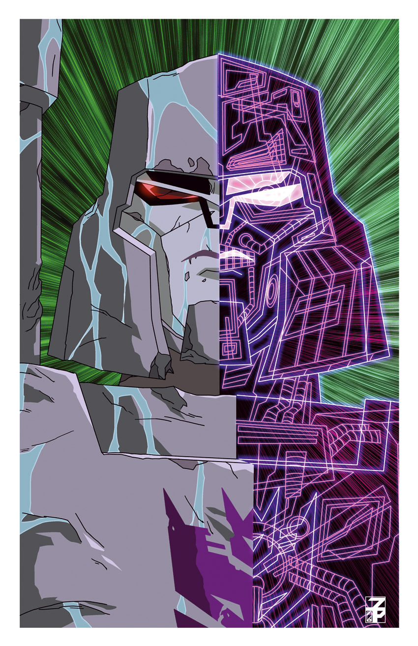 dyemooch:  Three new VA prints for cons- obviously starting with TFcon. Did a Megatron