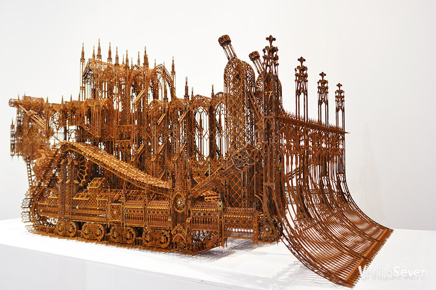 crossconnectmag:  Wim Delvoye born 1965 in West Flanders is a Belgian neo-conceptual