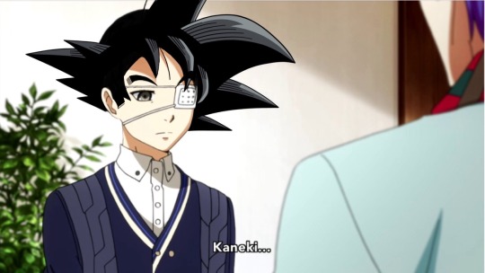 erens-bushy-eyebrows:  kvoux:  kvoux:  i edited goku’s hair on kaneki a couple days ago should i post it    Delete this