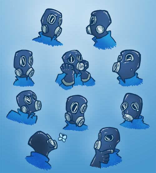 allthekiwi: Pyro can have a surprisingly expressive face if you make them toony enough.