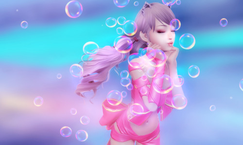 Sweet pink bubble princess ^__^