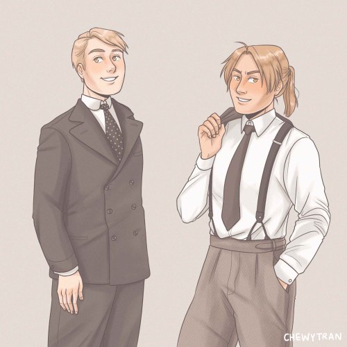 chewytran:early 1900s clothing studies but… i can have a little FMA, as a treat