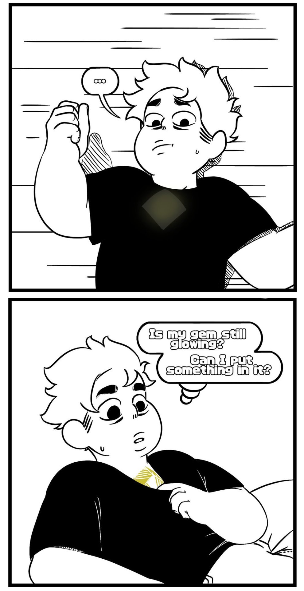 Steven I Have A Question For You Have You Learned How To Store Things In Your Gem Like How Your Mom's