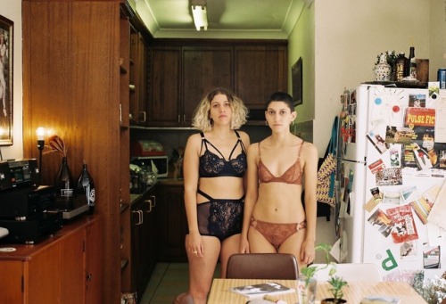 lingeriego: lonelylabel: Nicole &amp; Stephanie, Sydney Nicole wears the Lulu bra &amp; brie