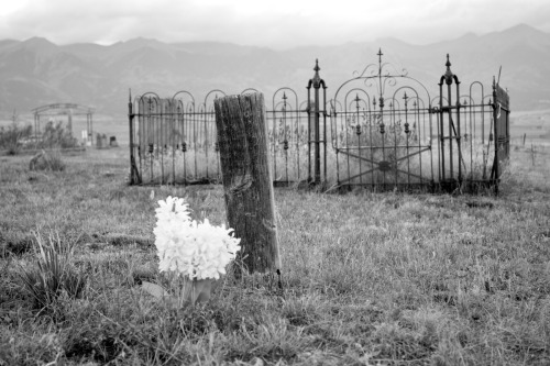 Life after death. Silver Cliff Cemetery in Colorado and it’s haunted after dark with orbs. 