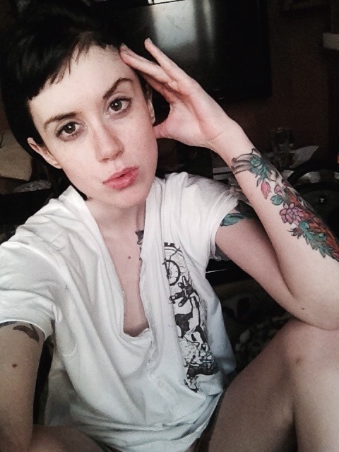 sweetperversion:  Styled myself butch rather than femme for once!