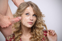 mynaughtyfantacies:  Some Taylor Swift fakes that were requested, hope you enjoy blowing your load over this like I did