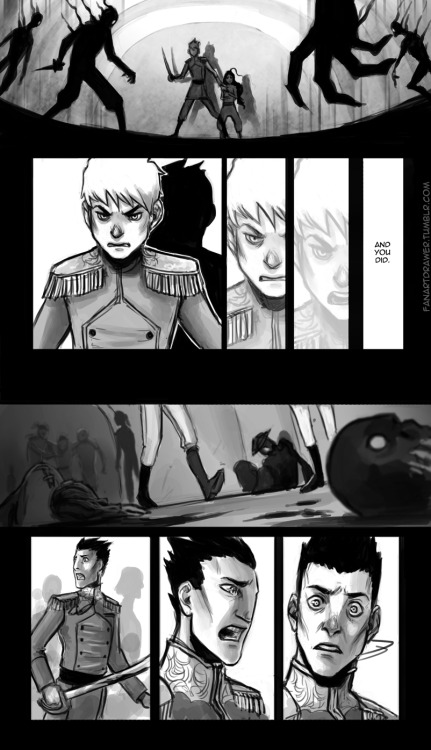 fanartdrawer:So this is my really late submission for goldenfrost week. I used references for the sh