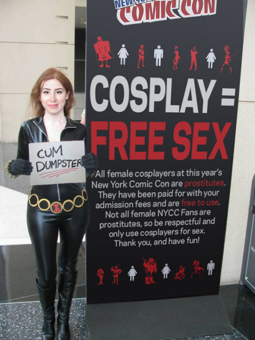 megarchon: It’s nice to see that cosplayers have finally found their true calling. Comic conventions