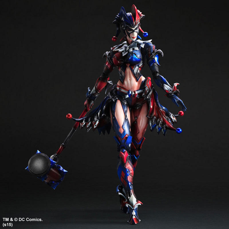 frikipobreyantojado:  Figuras Play Arts de Harley Quinn y el Joker diseñadas por