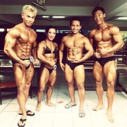 A bunch of hot Asian guys