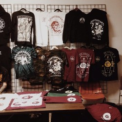 likeaforestburning:  mydemisee:  counterpartshc:  Some of the merch we’ll have on tour in America. #counterparts  Someone get me the bottom one in black and gold.  BUY ME THEM ALL 