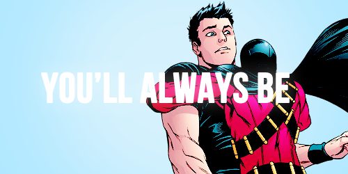 donnastroy:DC COMICS MEME: 8/15 relationships » Tim Drake & Conner Kent“As far as I’m concerned,