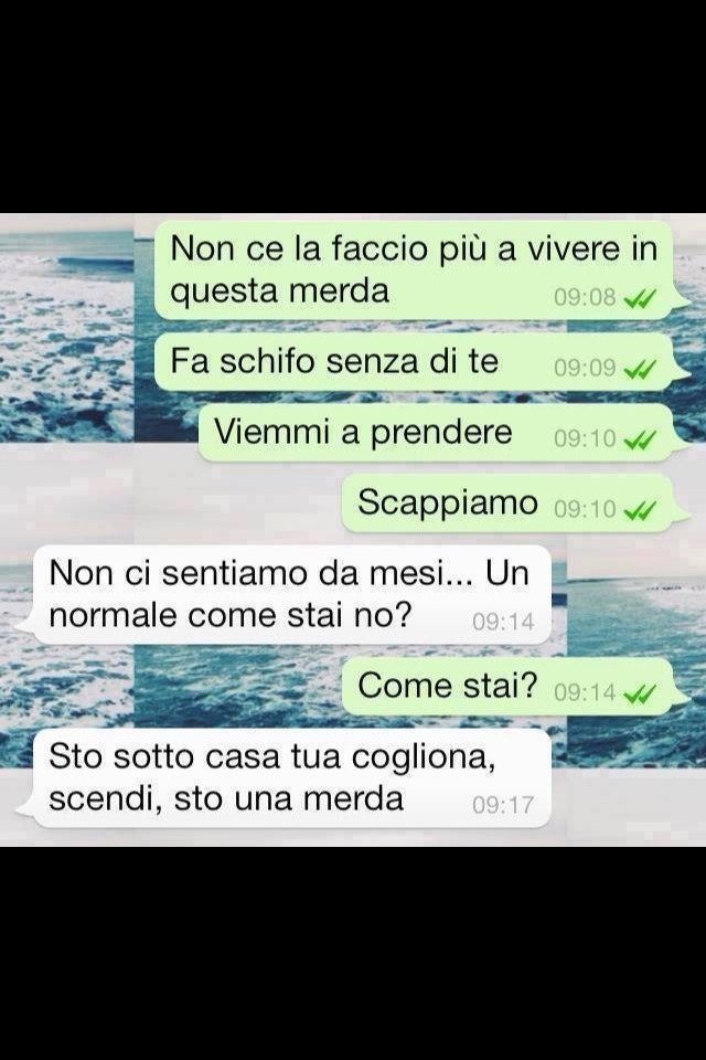 lecometecomete:  Odio condivider gli screen altrui, ma questo è davvero bello. 