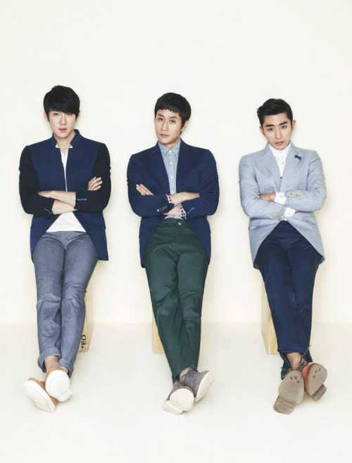 Yoo Yun Suk, Jung Woo, Son Ho Joon Для TRUGEN S/S 2014
